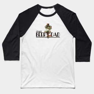 Craft Beer Frog Dad Baseball T-Shirt